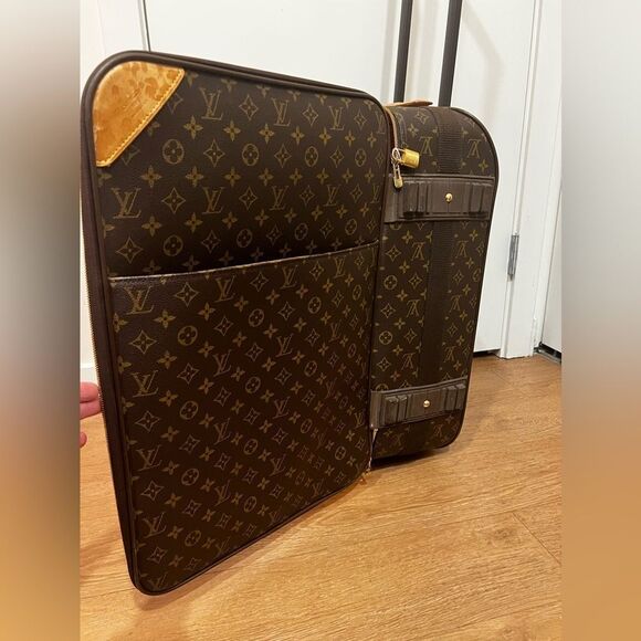 Louis Vuitton Pegase ~ Monogram Canvas 50 Rolling Suit Case AUTHENTIC - Picture 9 of 16